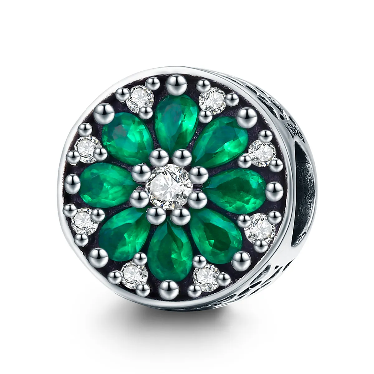 pandora style charm verde de vară scc629