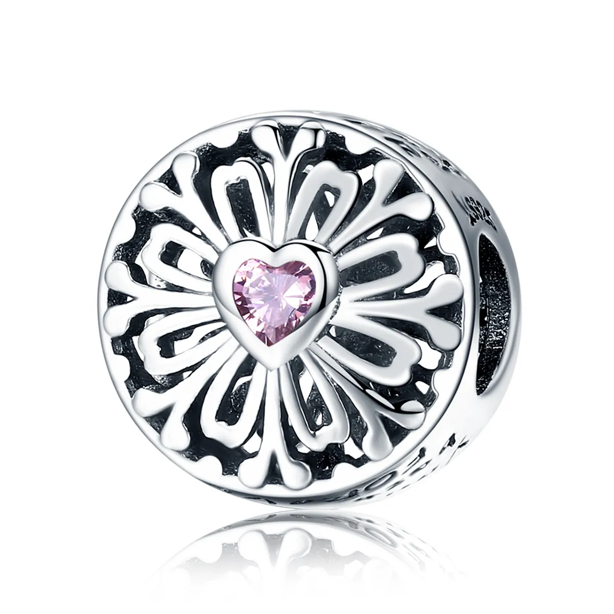 pandora style floare a prieteniei charm scc740