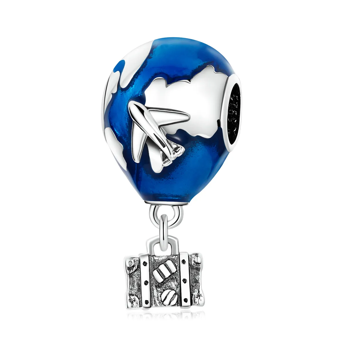 pandora style globetrotter pandantiv balon cu aer cald scc2028