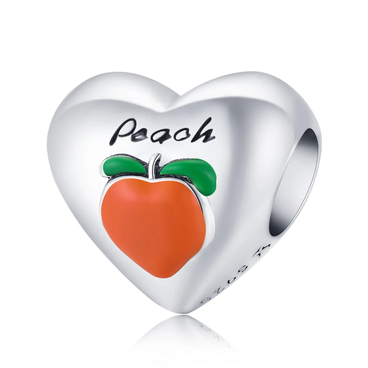 Pandora Style Love Peach Charm - SCC1951