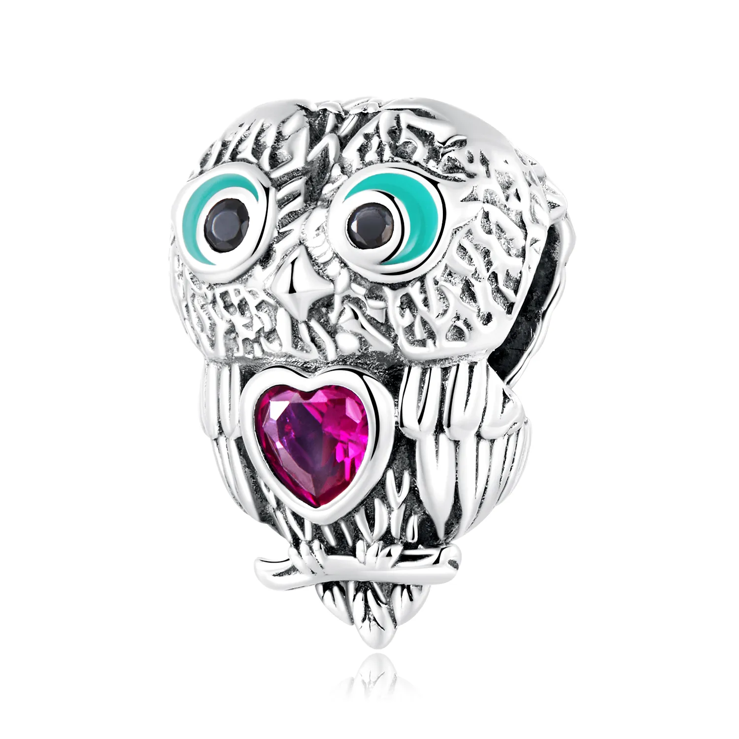 pandora style pandantiv bufniță drăguță scc2253