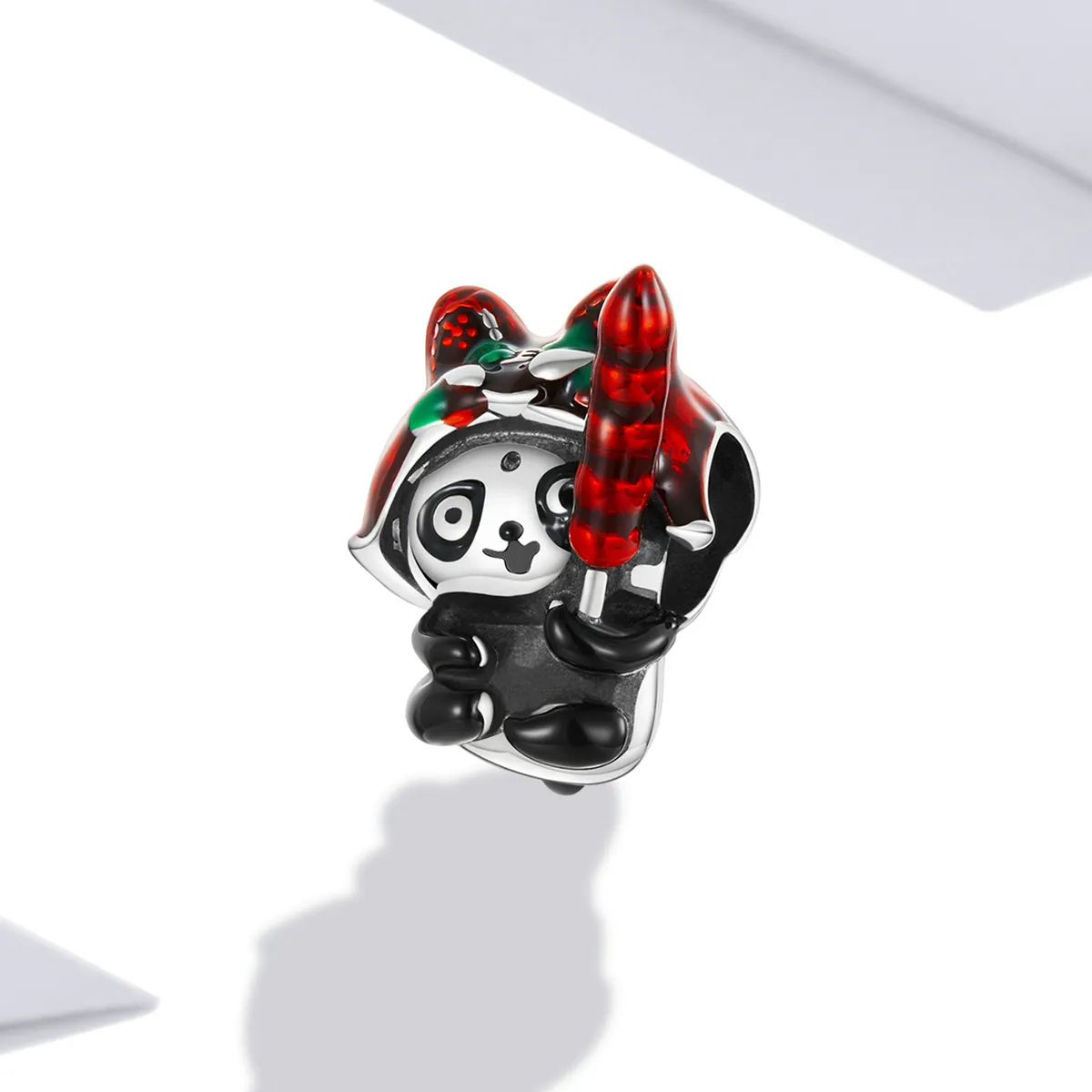 Stilul Pandora Panda cu șarmă cu pălărie de tigru - SCC2105