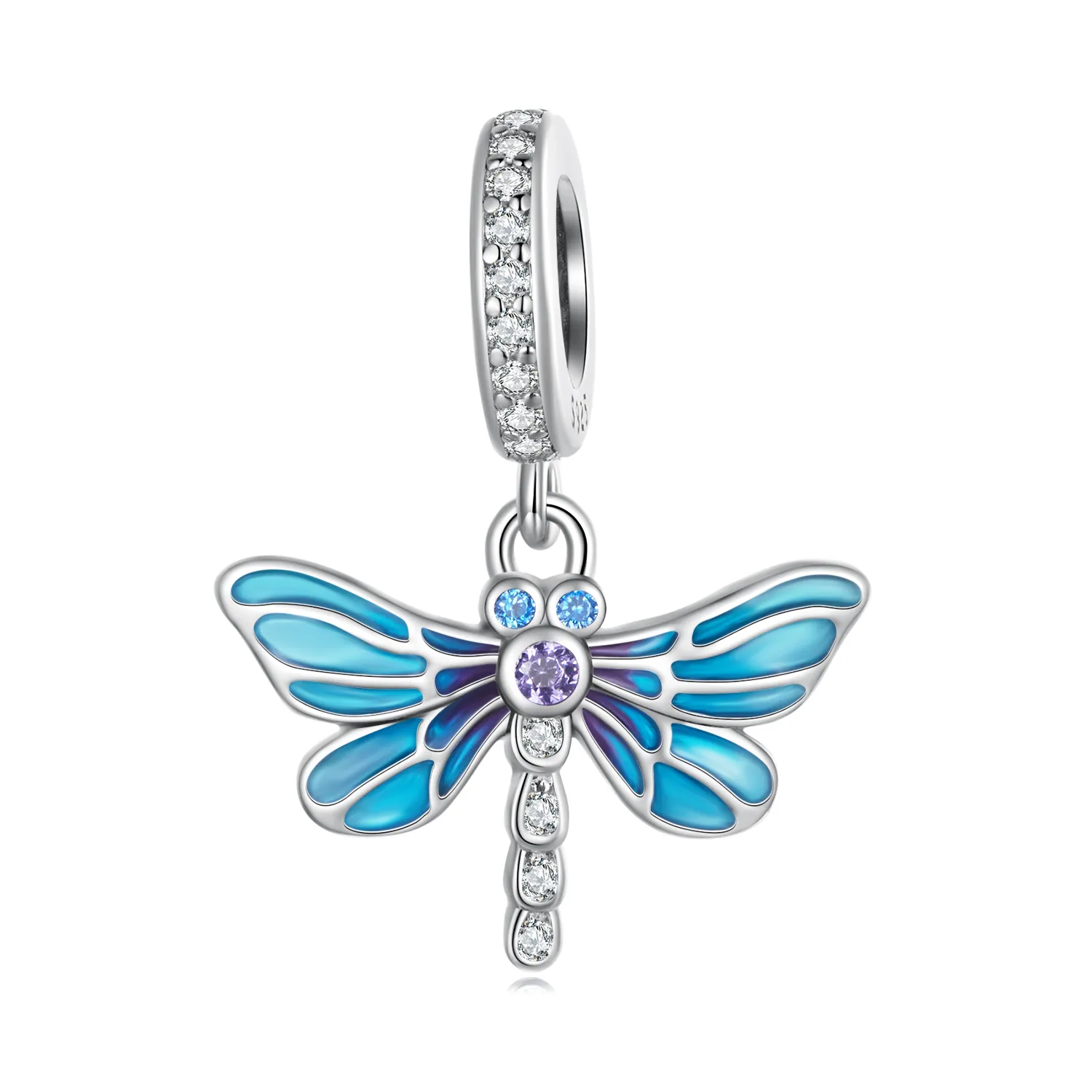 cercei pandantiv dragonfly de stil pandora bsc665