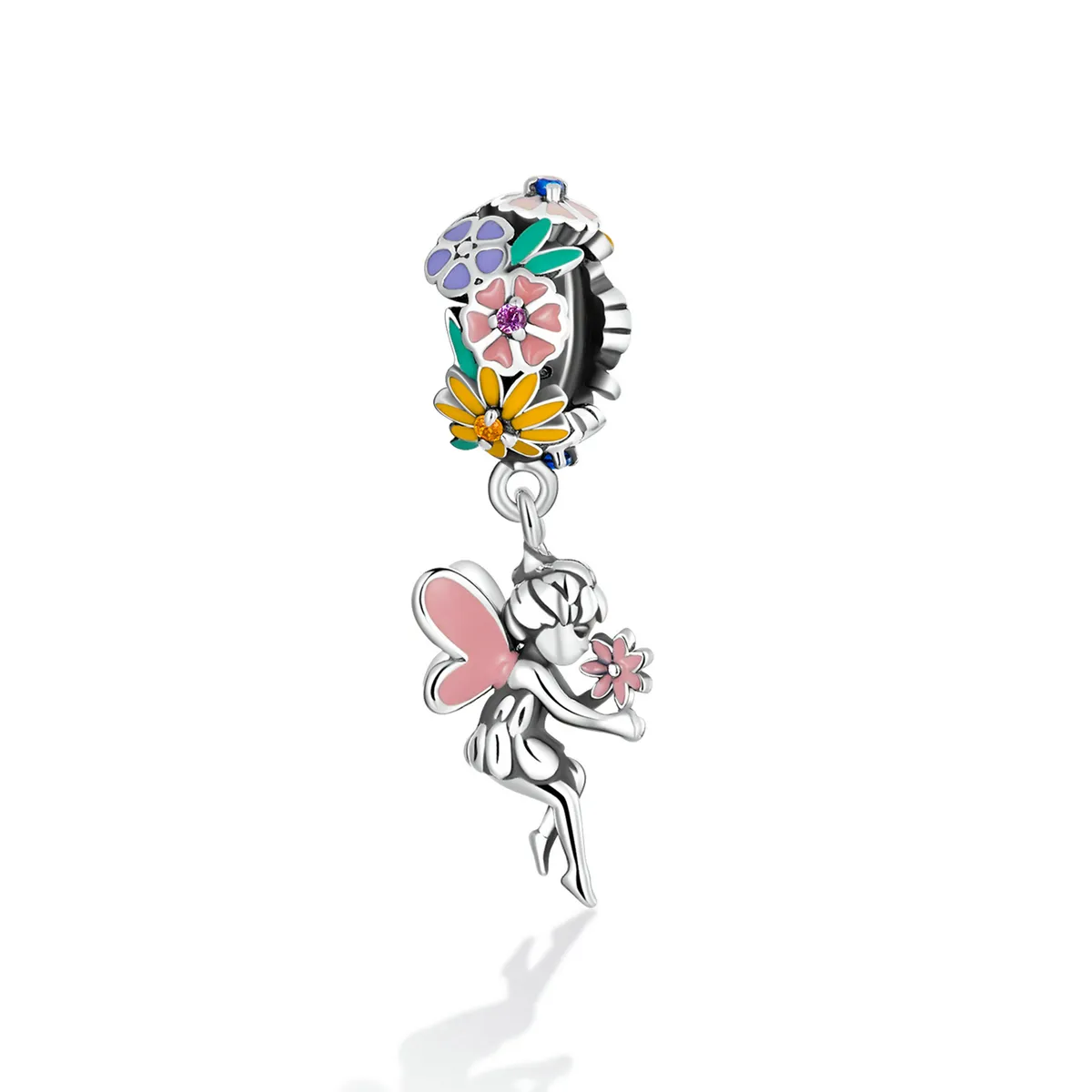 Pandantiv stil Pandora cu zână floare Elf - BSC592