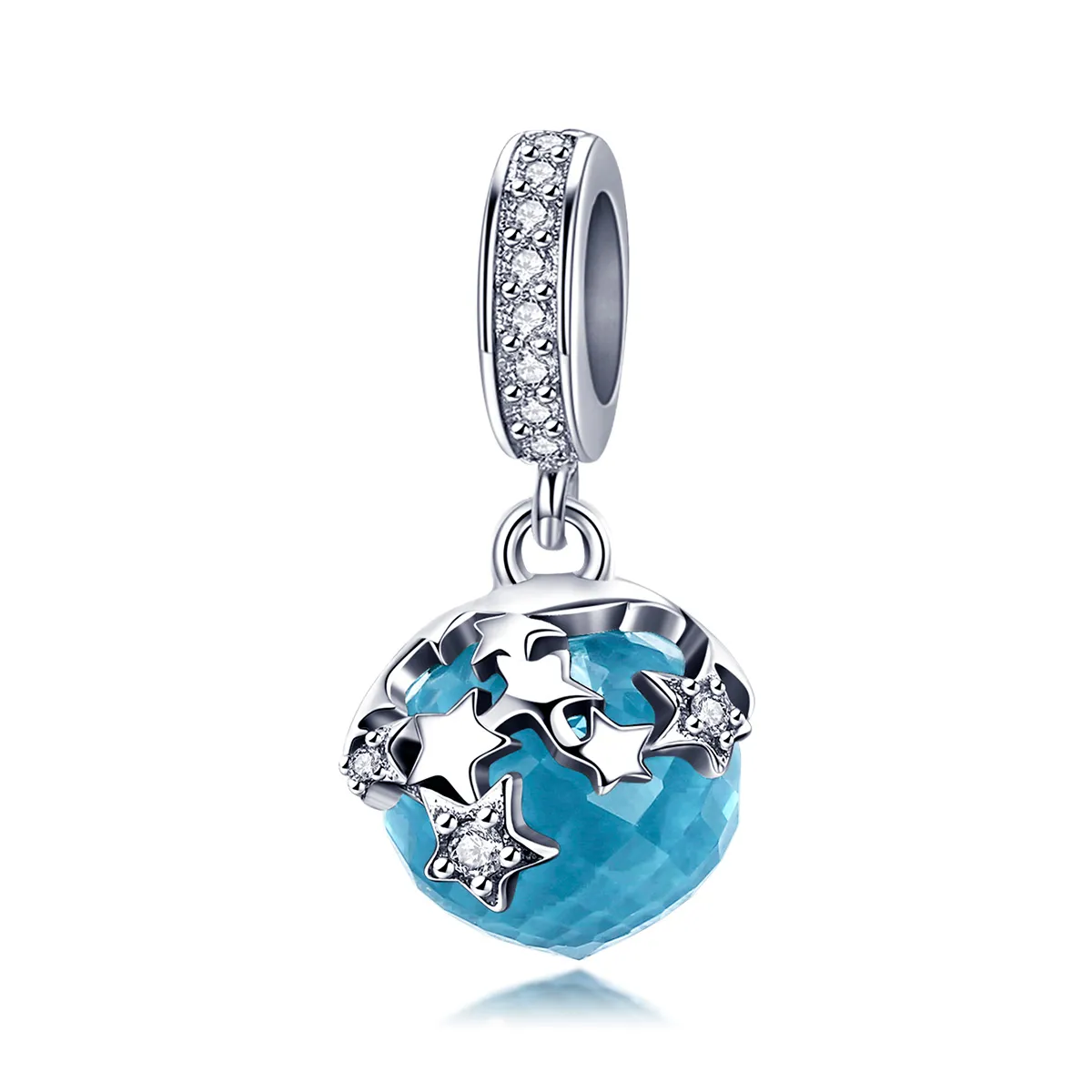 pandantiv în stil pandora cu modelul starlight dangle bsc029