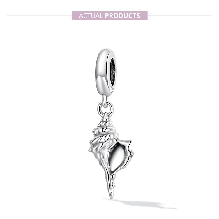 (imagine pentru) Pandora Stil Argint Conch Dangle - SCC2235 - Vizualizare 7