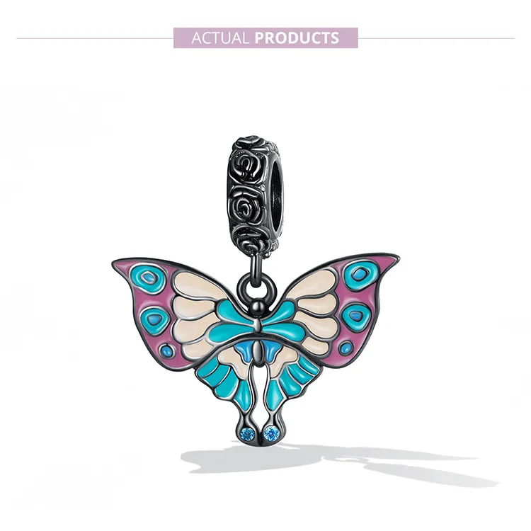 (imagine pentru) Pandora Stil Artistic Fluture Dangle - SCC2240 - Vizualizare 7