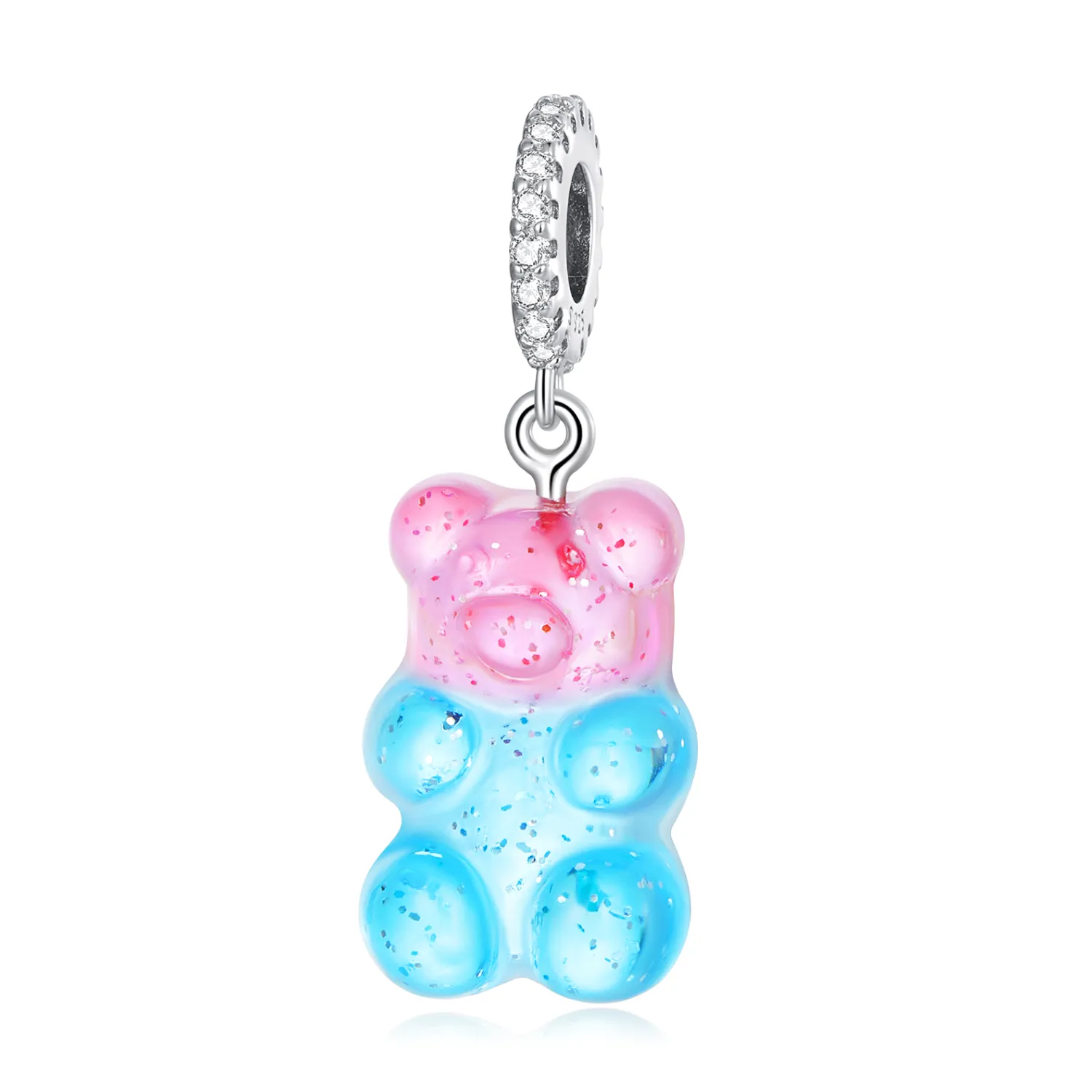 pandora stil bonbon ursuleț atârnător scc2221