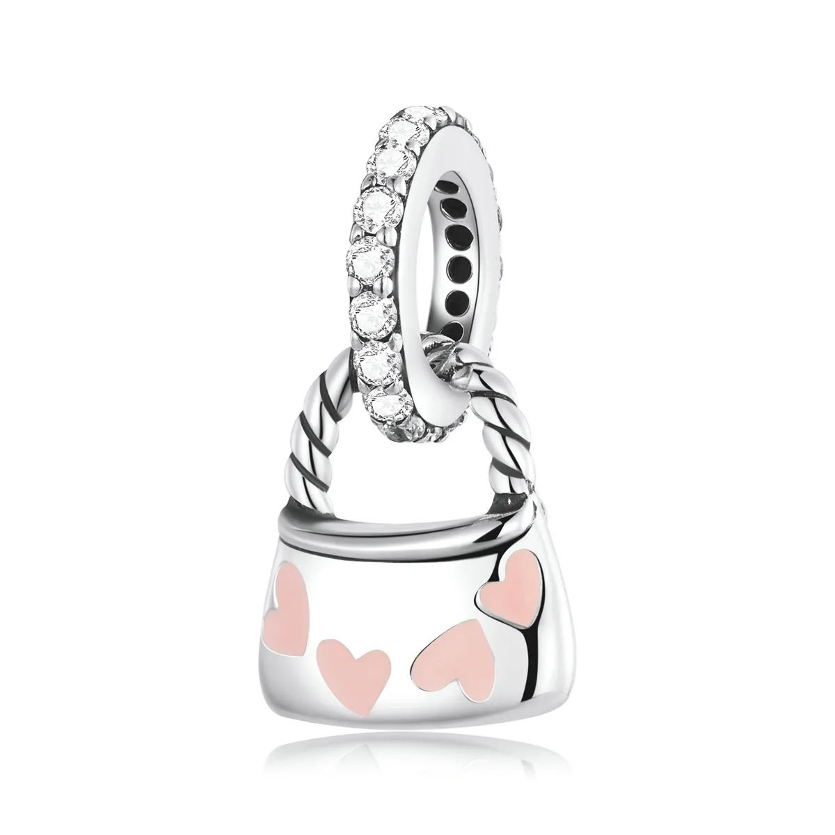 pandora stil exquisite inimă bag dangle scc2153