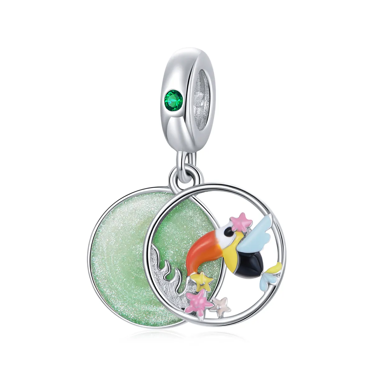 pandora stil fericit toucan dangle bsc449
