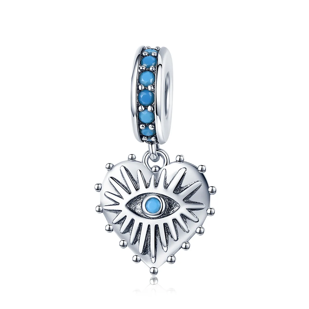 pandora stil inimă de bohemia dangle scc873