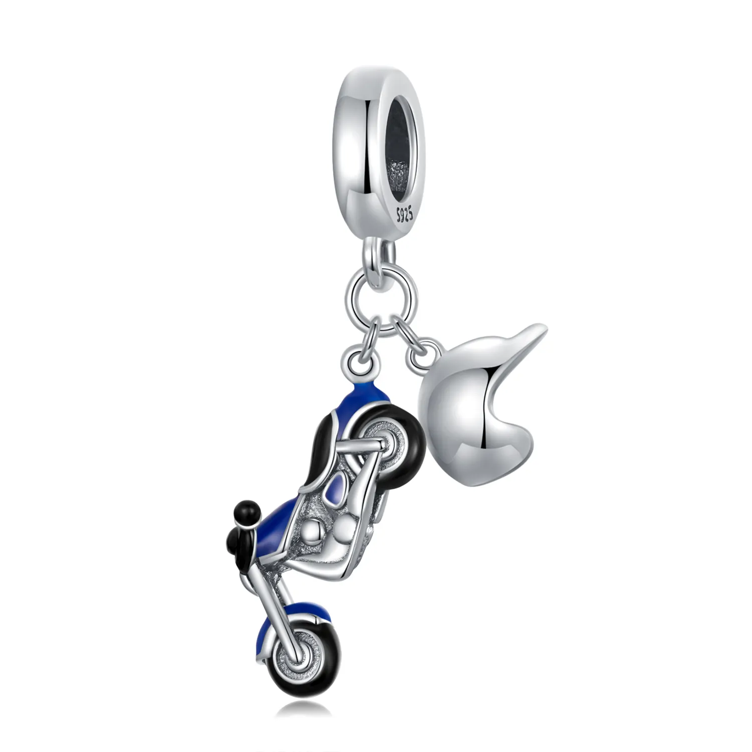 pandora stil motocicletă dangle scc2364