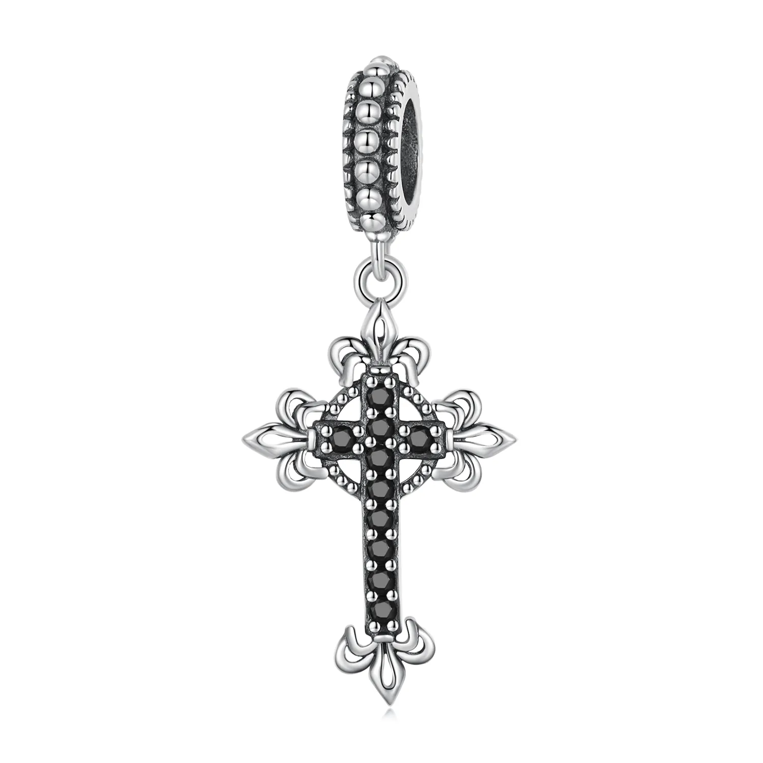 pandora stil vintage cruce dangle bsc669