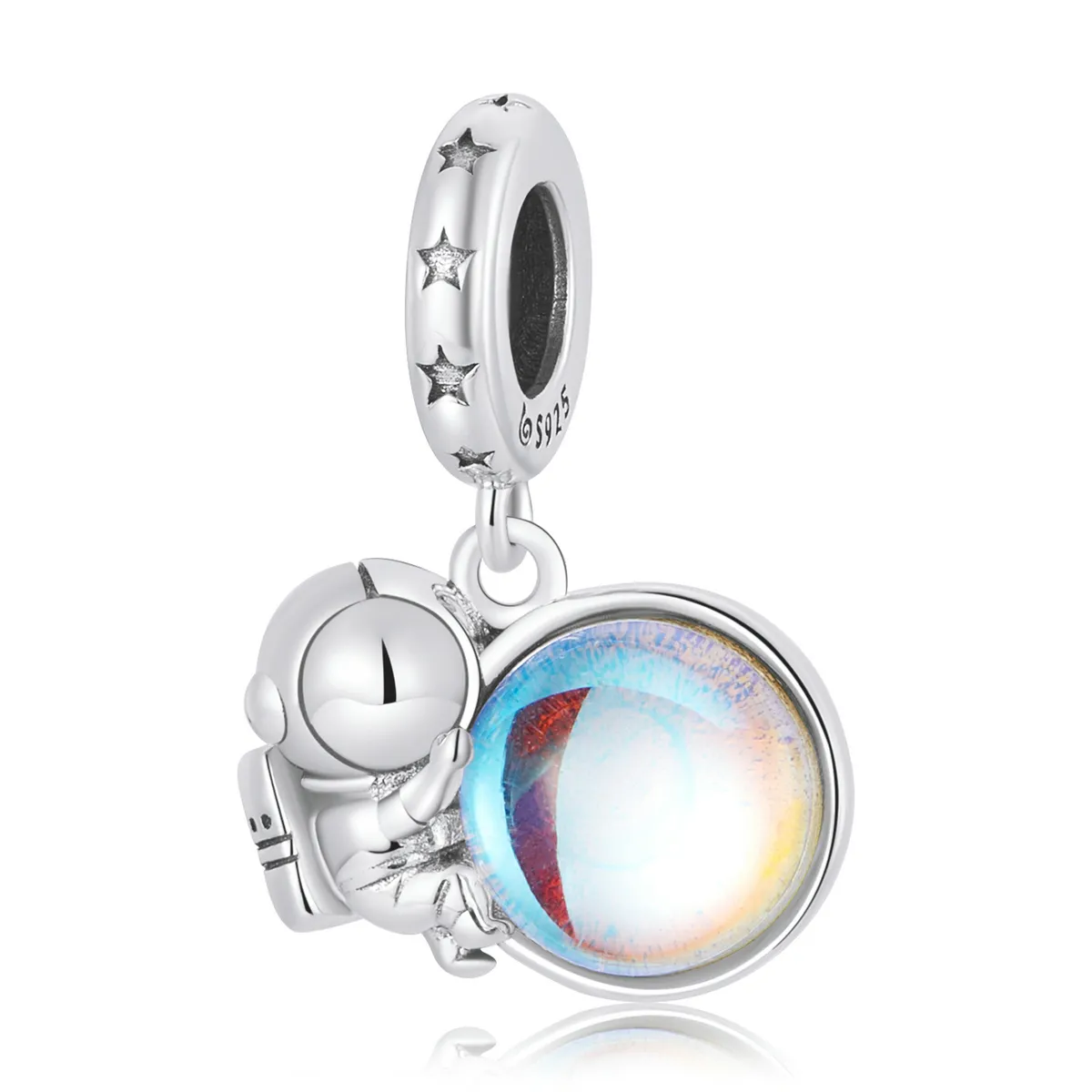 pandora style astronaut lunetic dangle bsc581