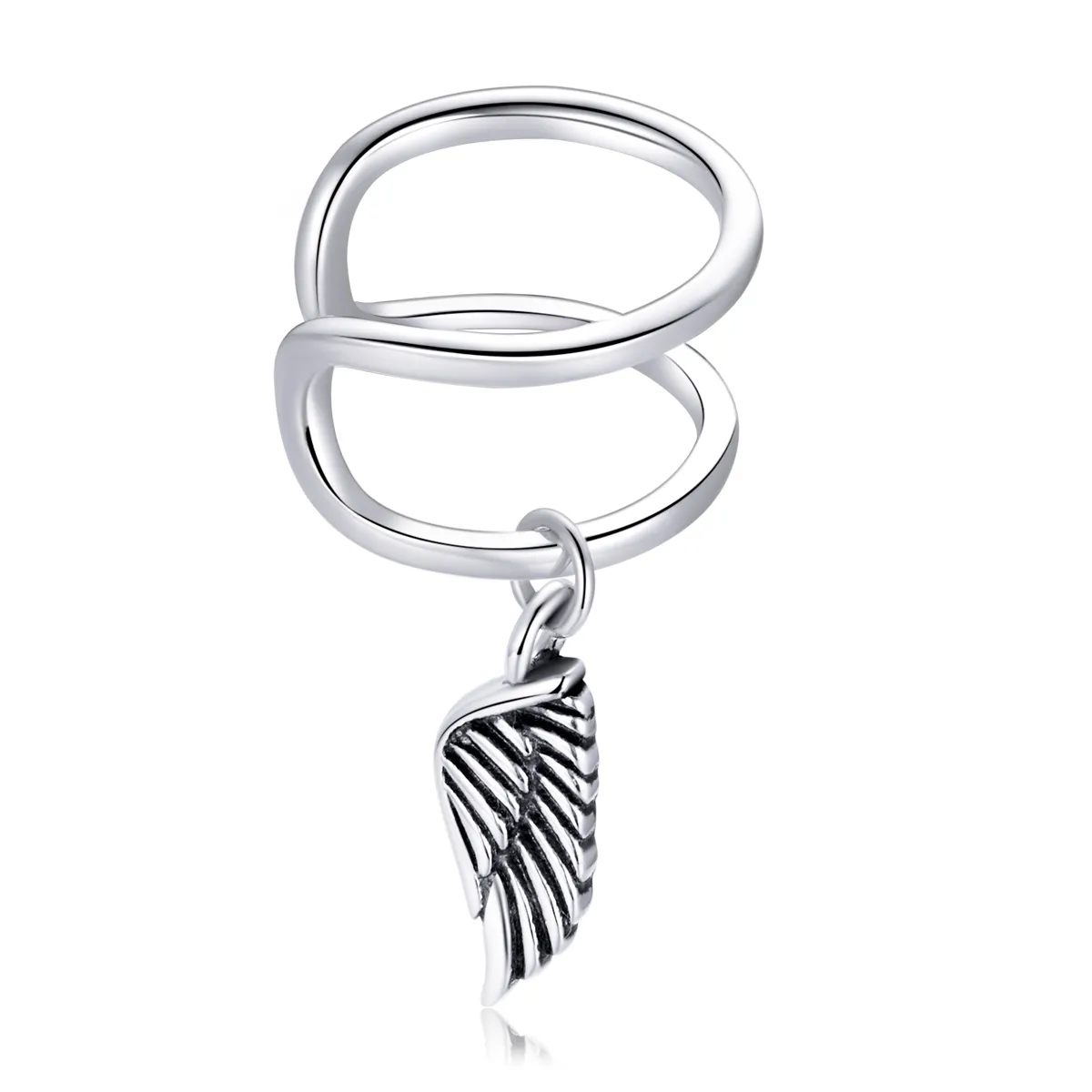 Pandora Style Angel Wings Ear clip - SCE1200