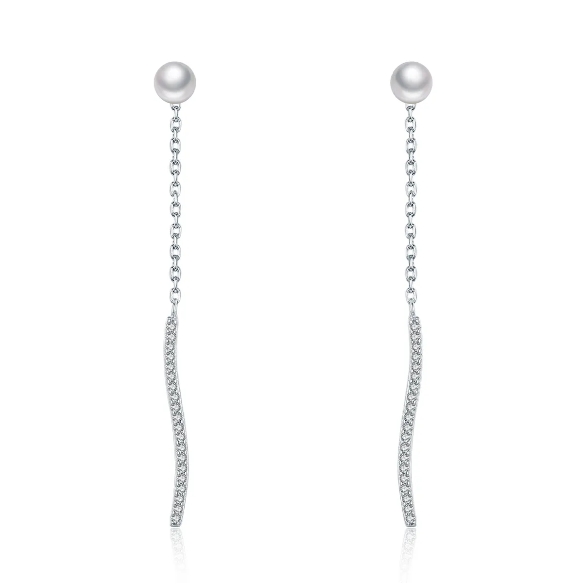 Pandora Style Love At First Sight Hanging Earrings - VSE126