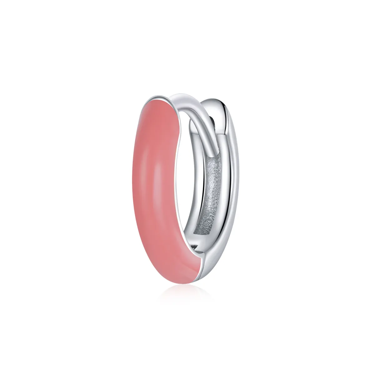 stil pandora cercei mici roz cu inel bse488 pk