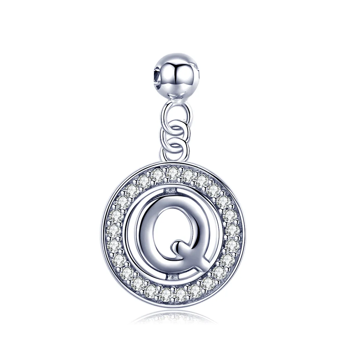 pandantivul pandora style me wish letter q dangle bsp001 q