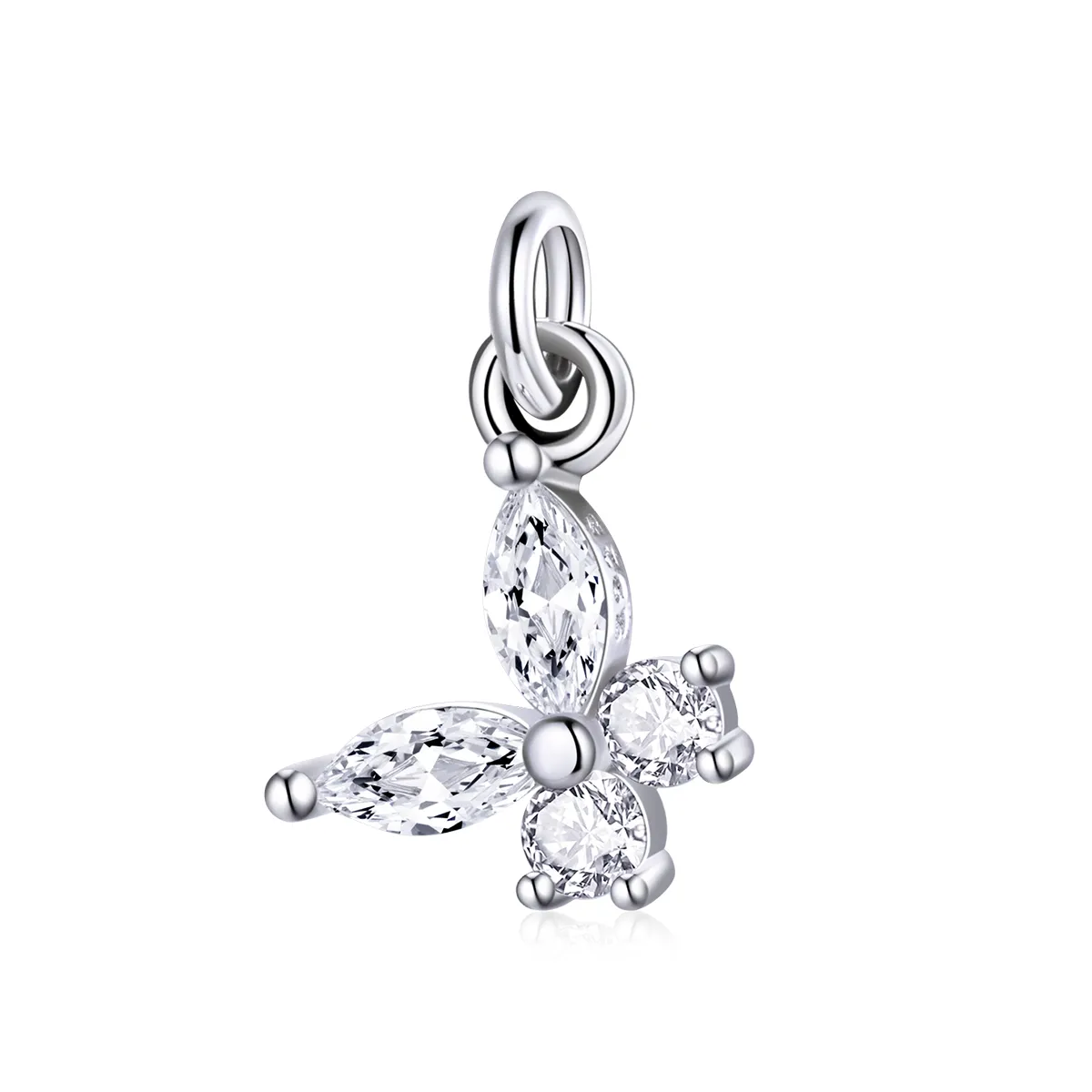 pandora stilul meu strălucește fluture dangle bsp008