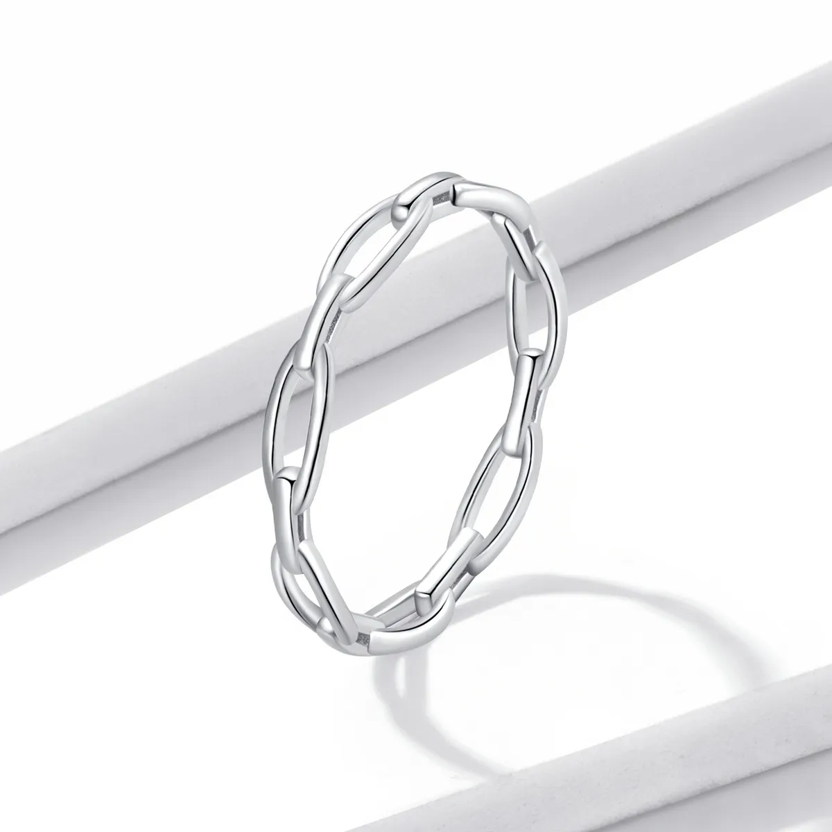 Inel cu lanț de tip Pandora în stil francez - BSR211-A