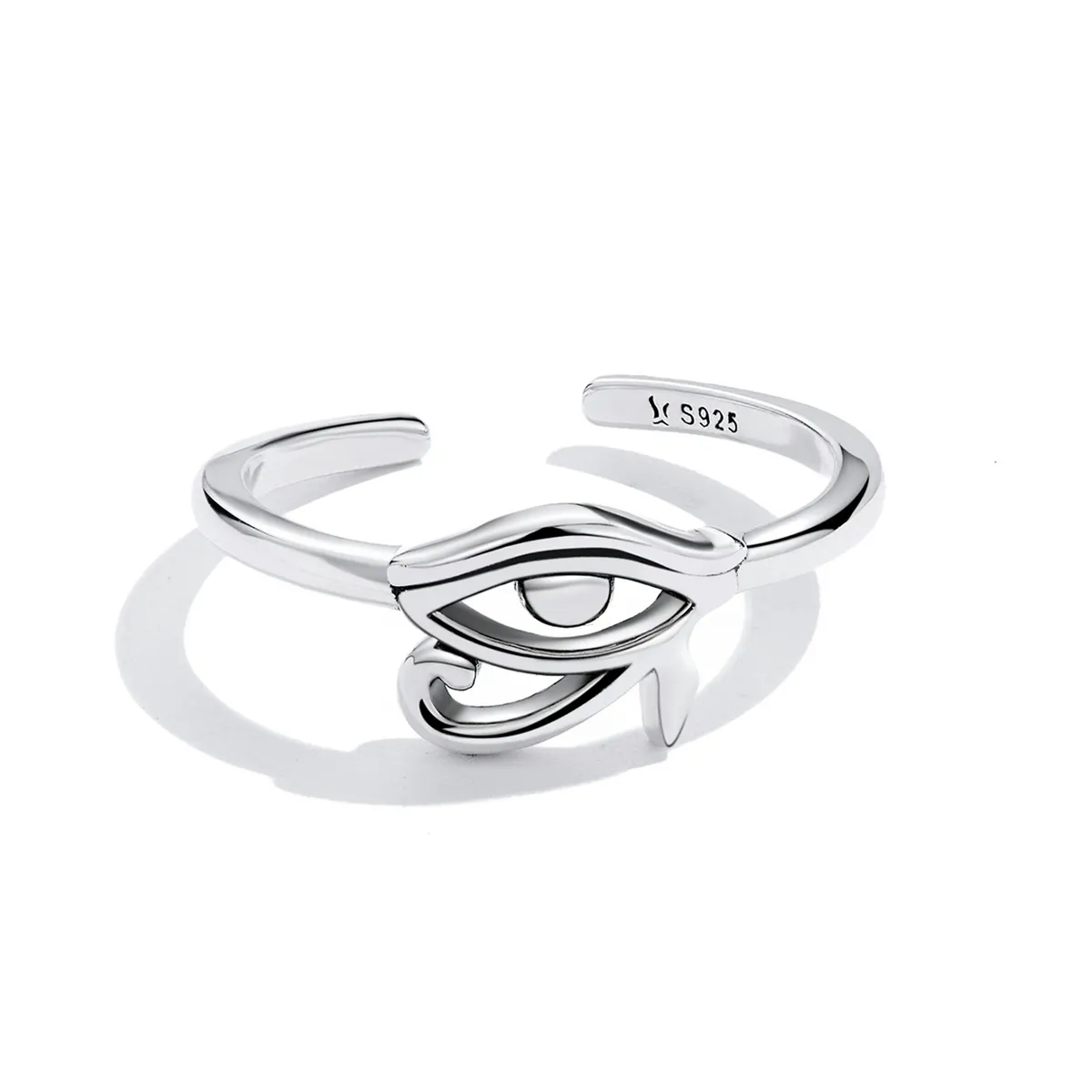 Inel deschis de stil Pandora cu simbolul Ochiului lui Horus - SCR801
