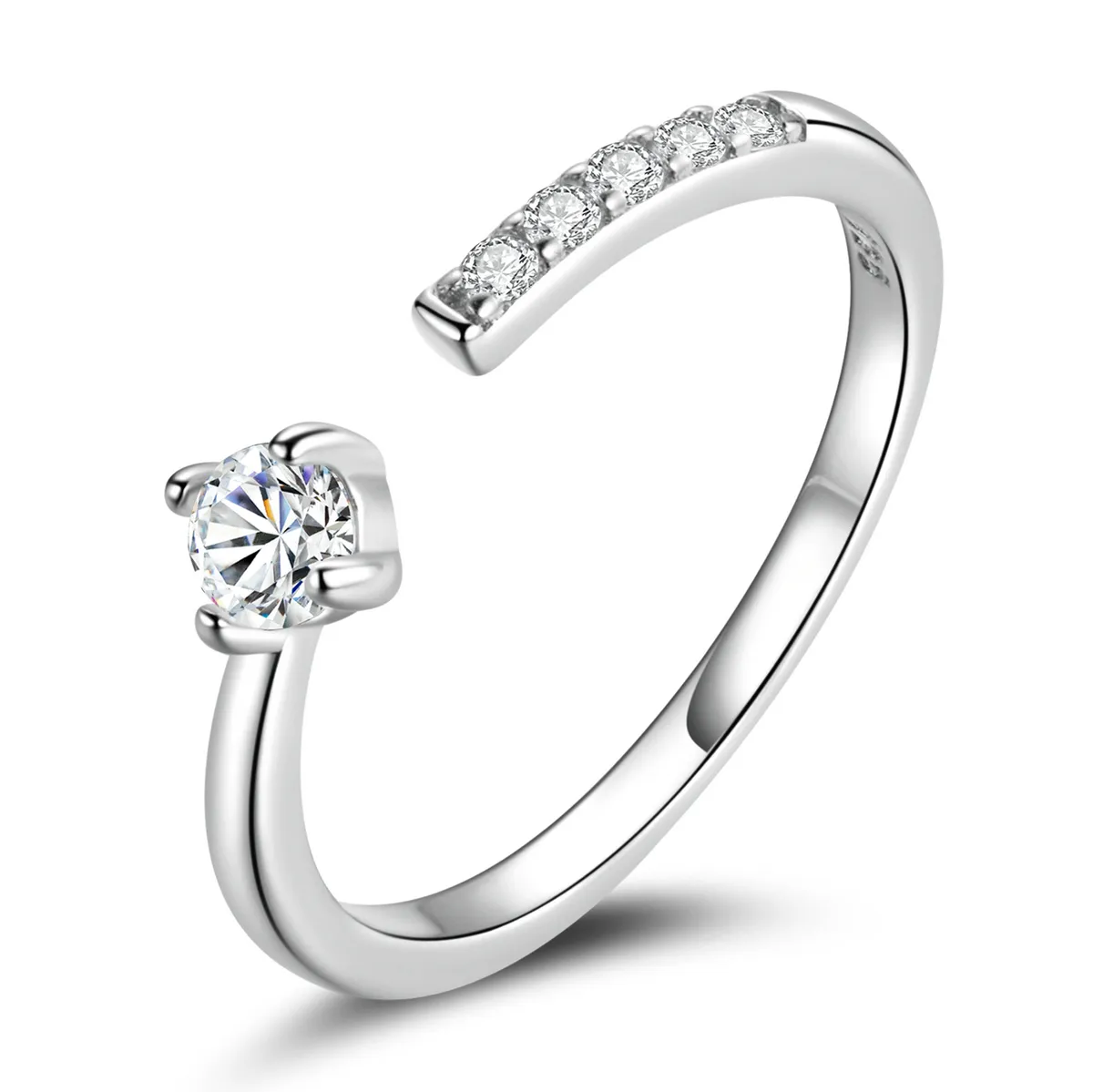inel deschis de stil pandora inspirat de eleganța franceză bsr203 a