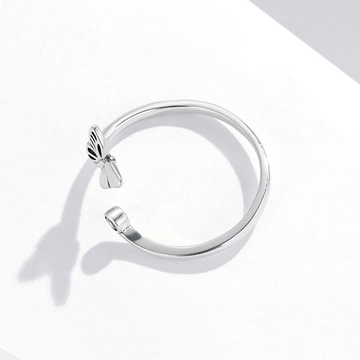 Pandora Style Butterfly Open Ring - SCR772