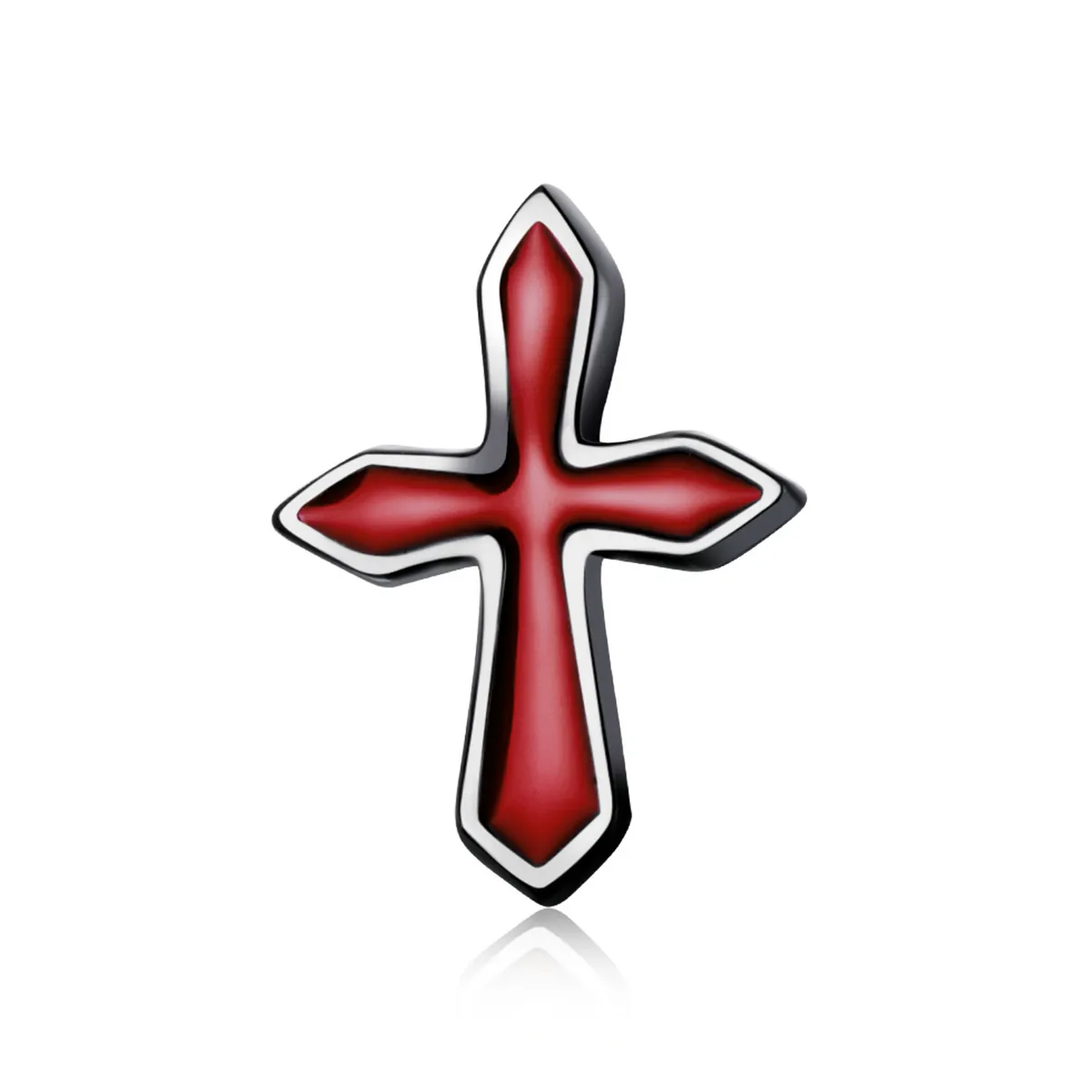 cercei pandora cu stil în formă de cruce întunecată sce1327