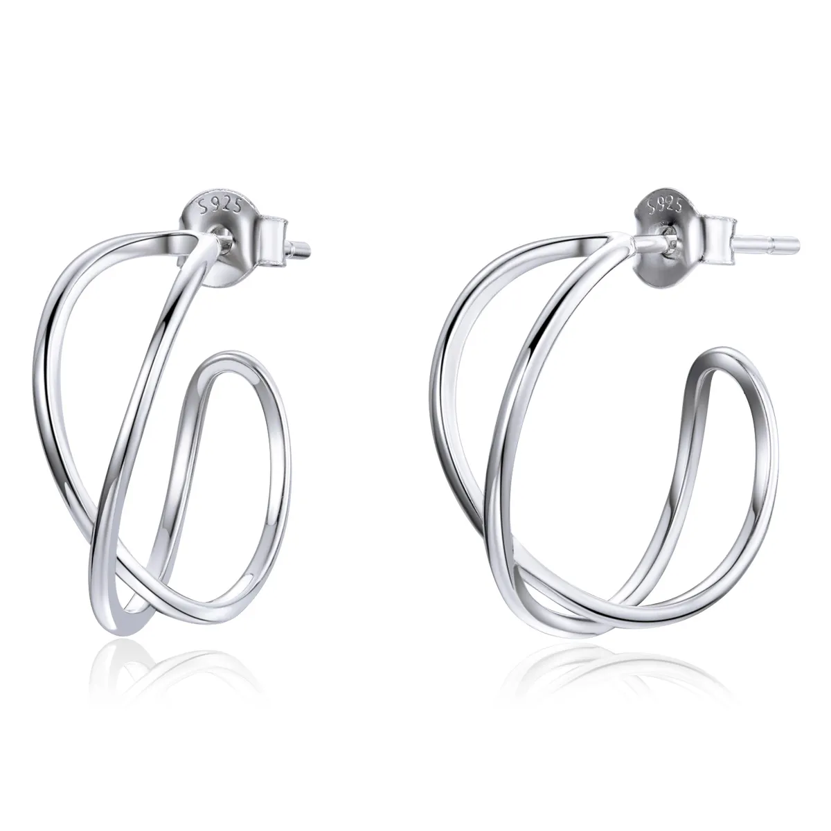cercei pandora style intertwined love stud sce1195