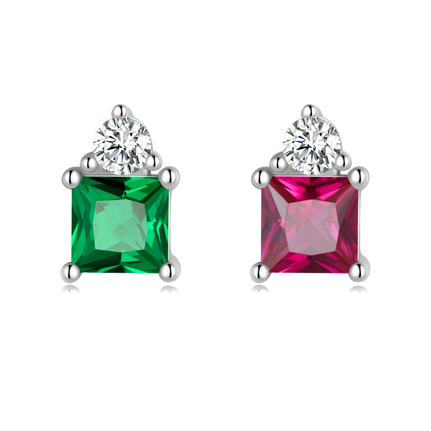 Pandora Style Colorful Princess Party Candies Stud Earrings - SCE1465