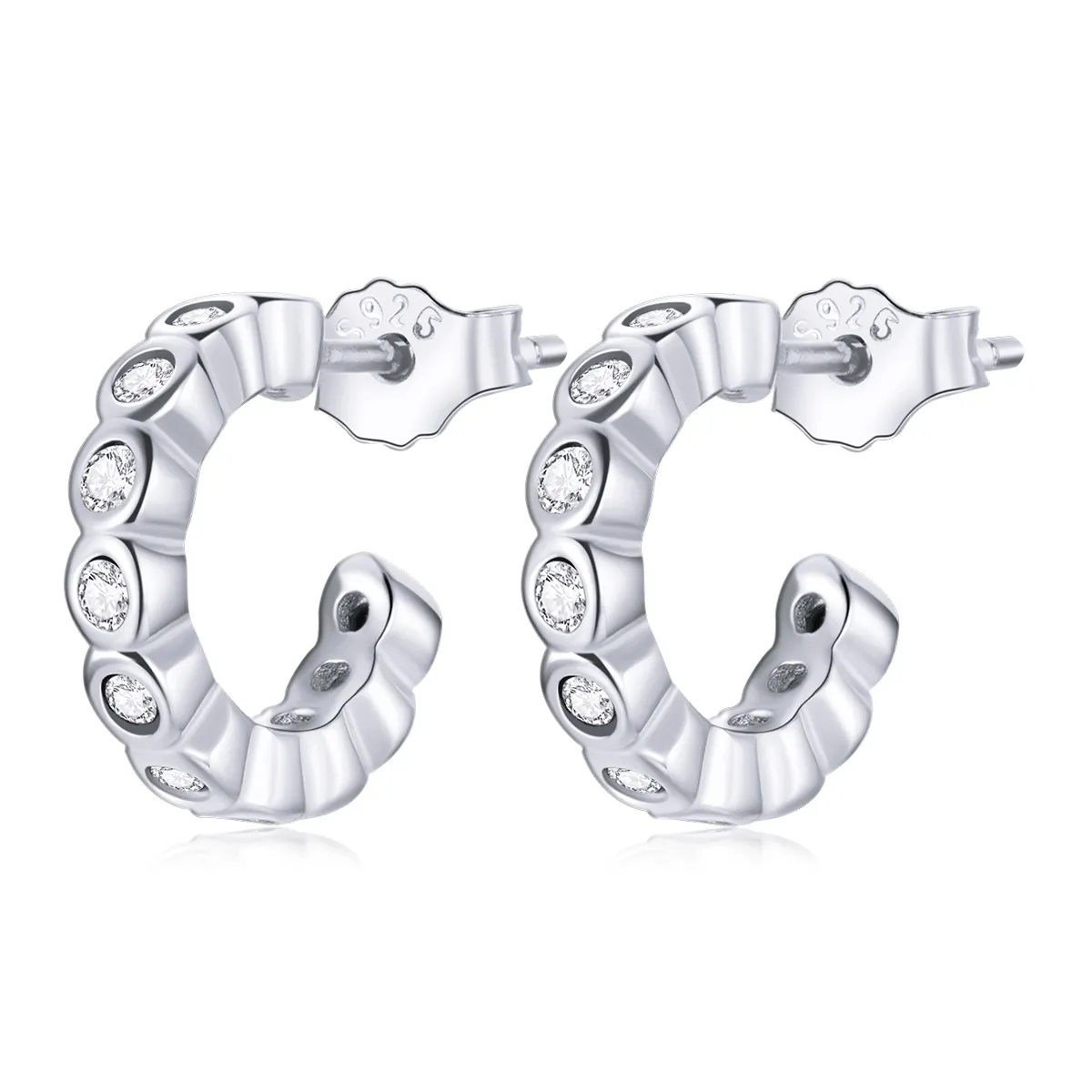 Pandora Style Personality Stud Earrings - SCE1175-A