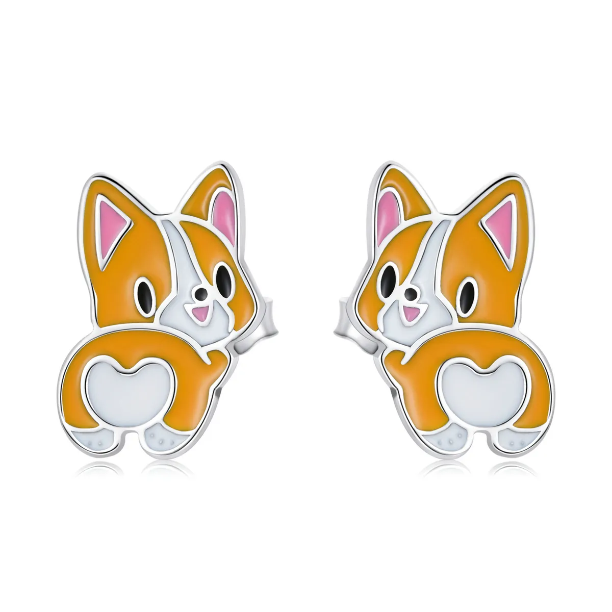 stil pandora cercei drăguți cu corgi sce1281