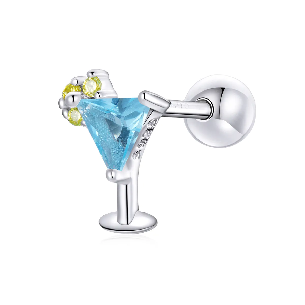 Stil Pandora de vară - Cercei drăgălași în formă de băutură răcoritoare - BSE489