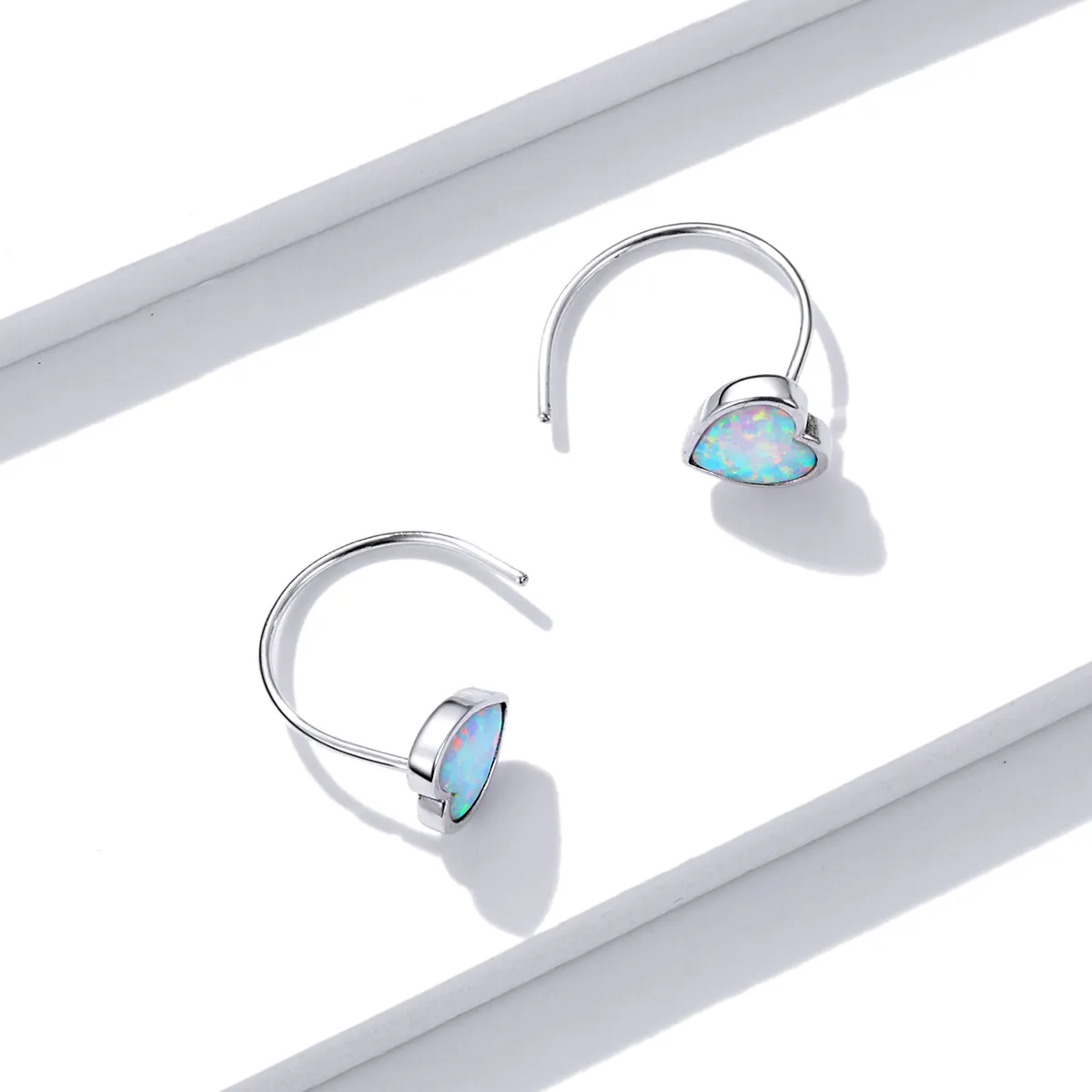 Stud Earrings de stil Pandora Aurora Romance - BSE499