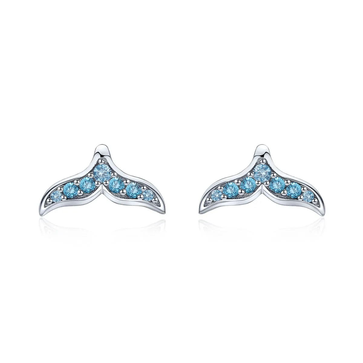 Studurile de tip Pandora în stilul cozii de pește albastre - BSE058
