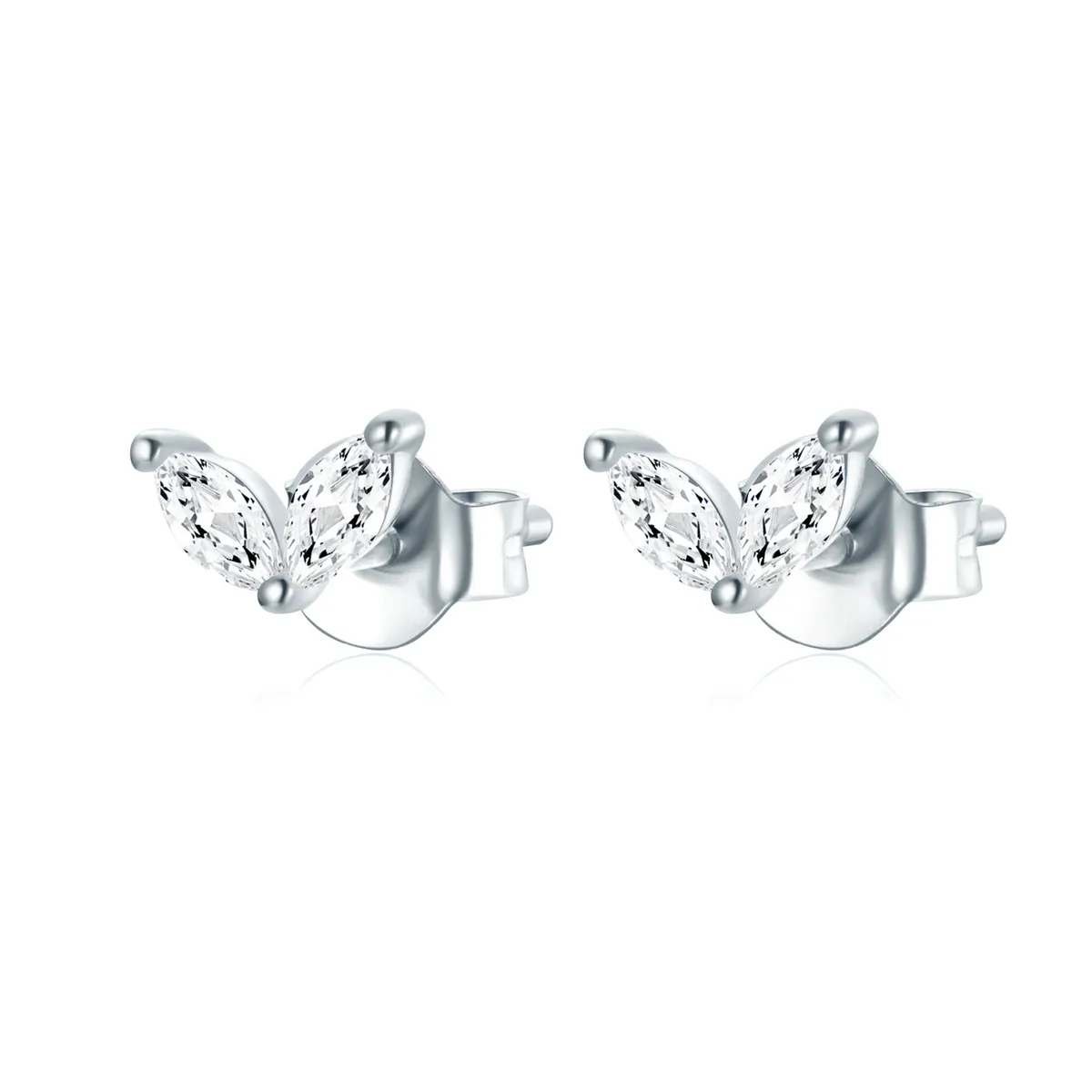 studurile delicate în stil pandora cu fluturi sce1240 a