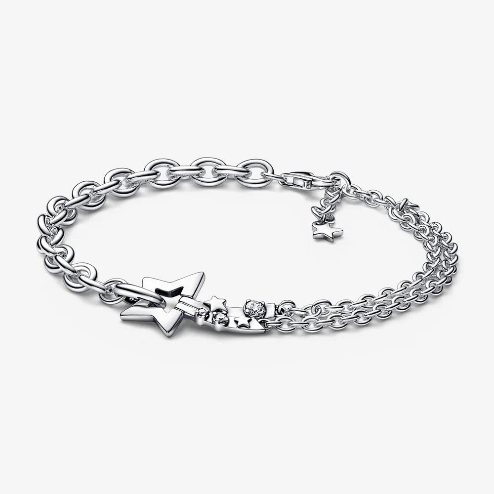 brățară cu lanț dublu pandora shooting star 592409c01
