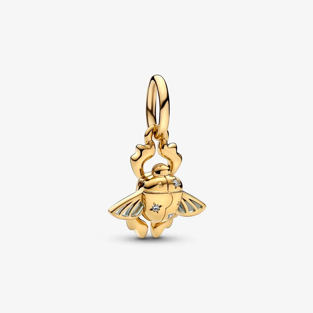 charm pandora disney aladdin scarab beetle dangle 762345c01