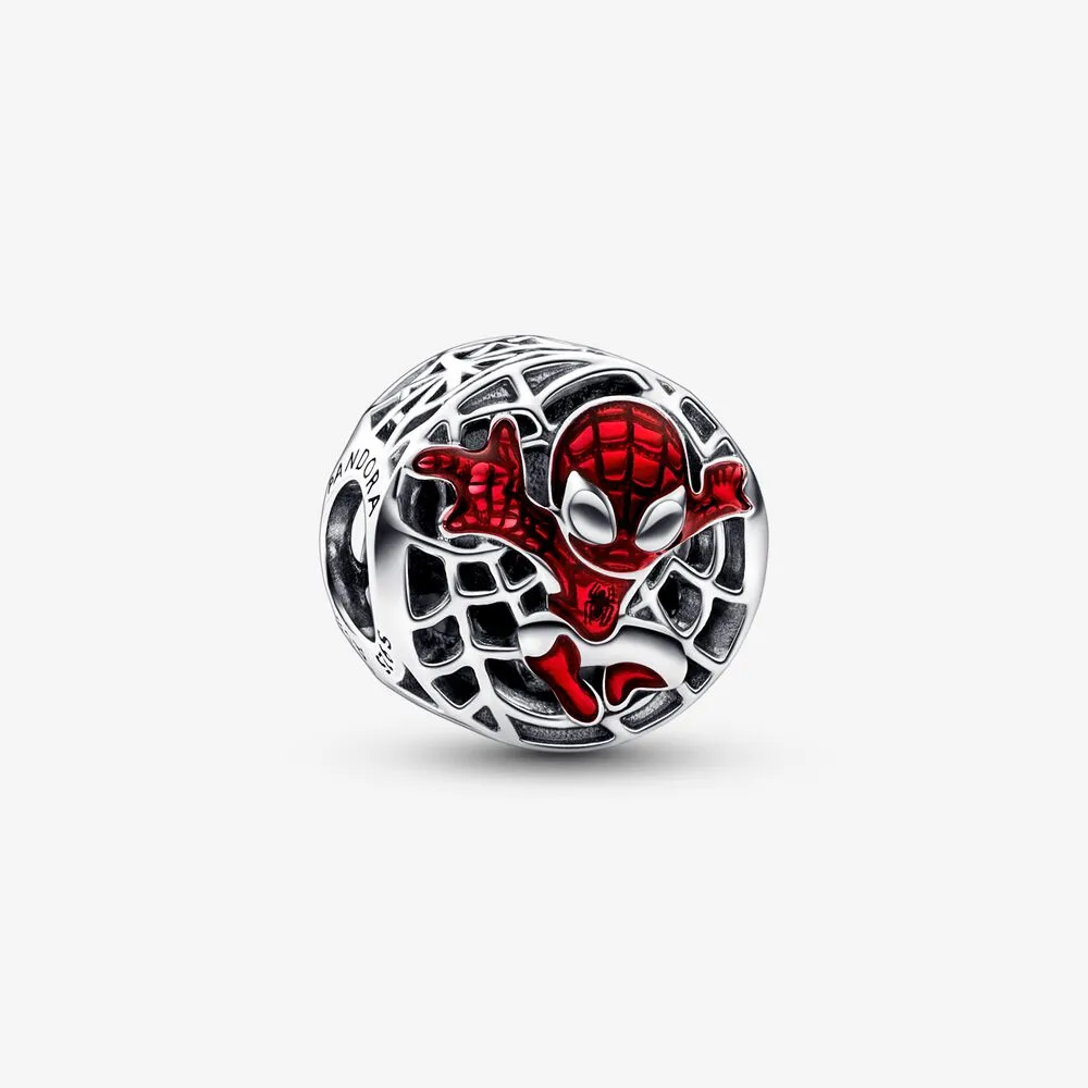 charm pandora marvel spider man soaring city 792350c01