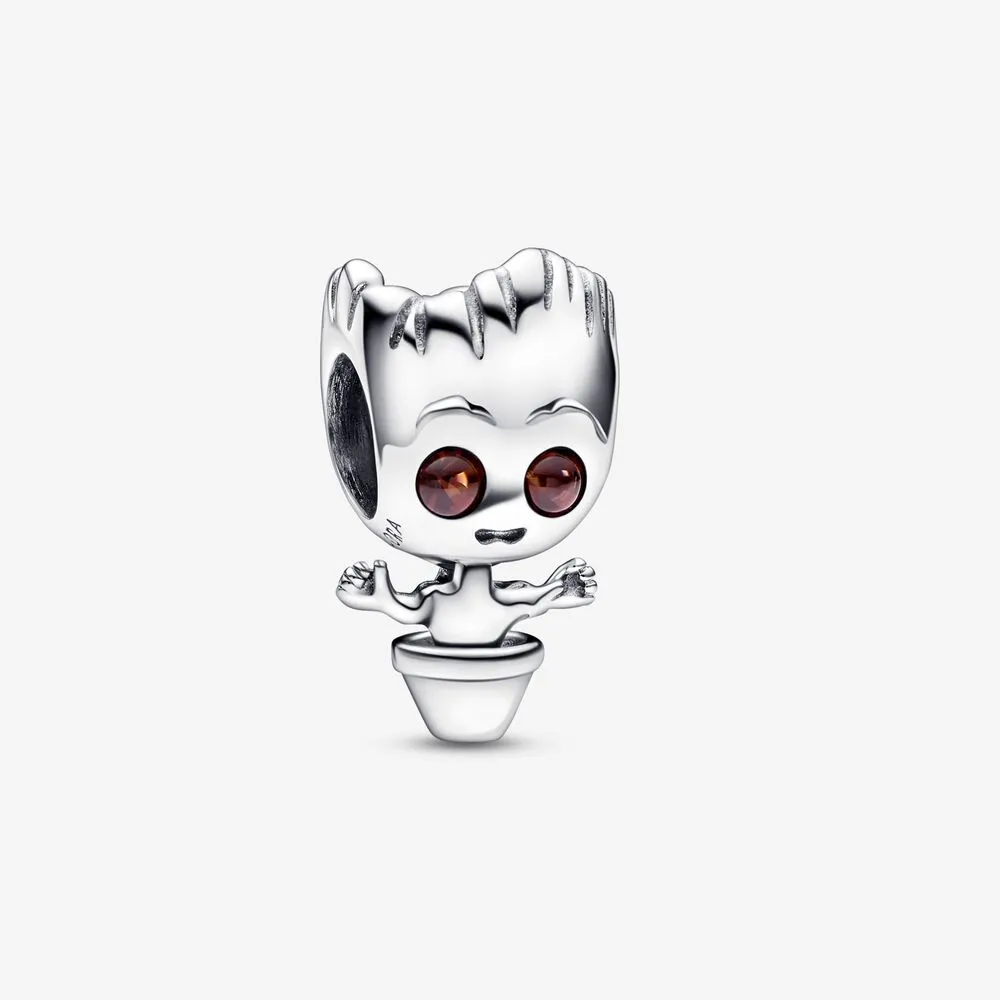 pandora gardienii galaxiei marvel dancing groot charm 792554c01