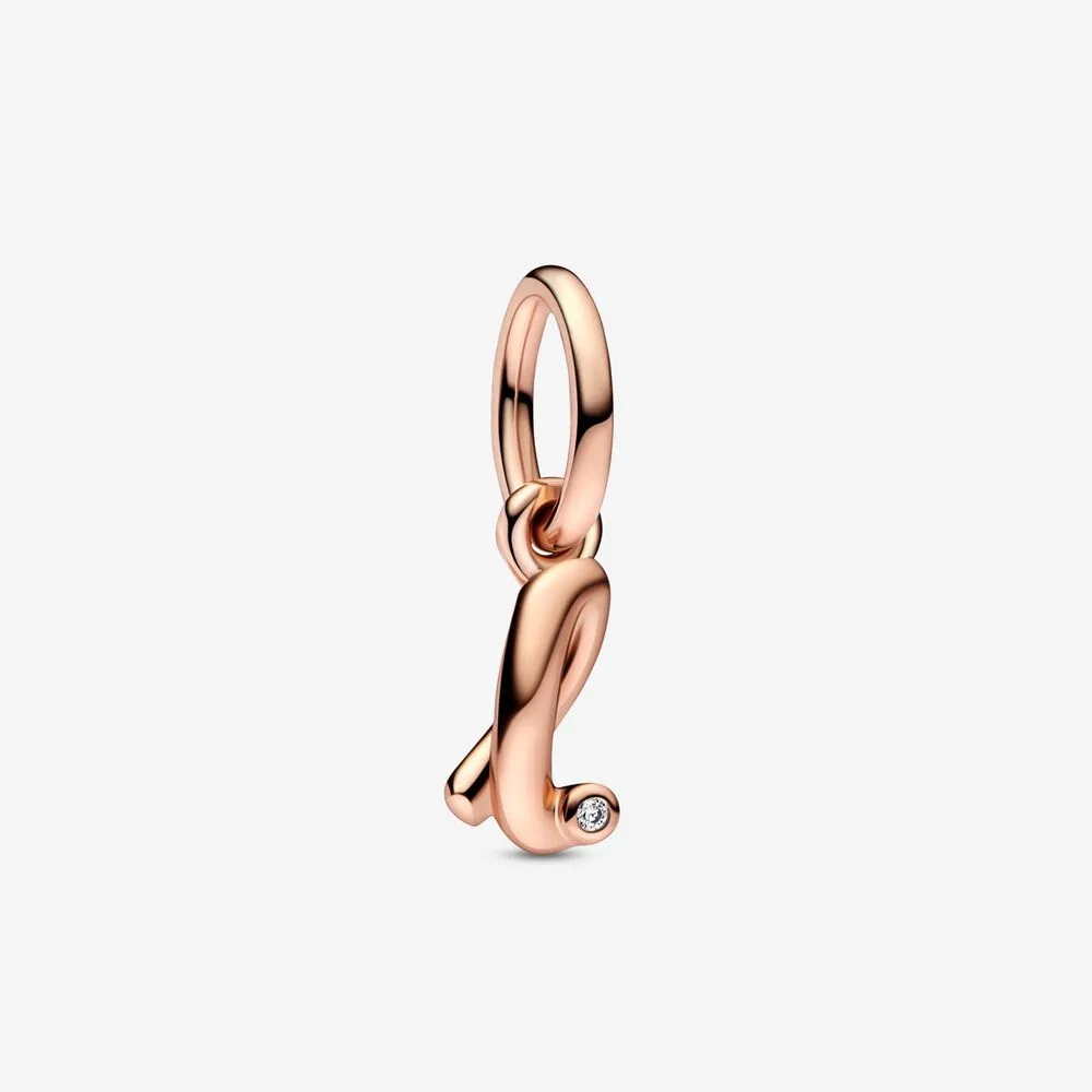 pandora literele l script alfabet pendul charm 782533c01