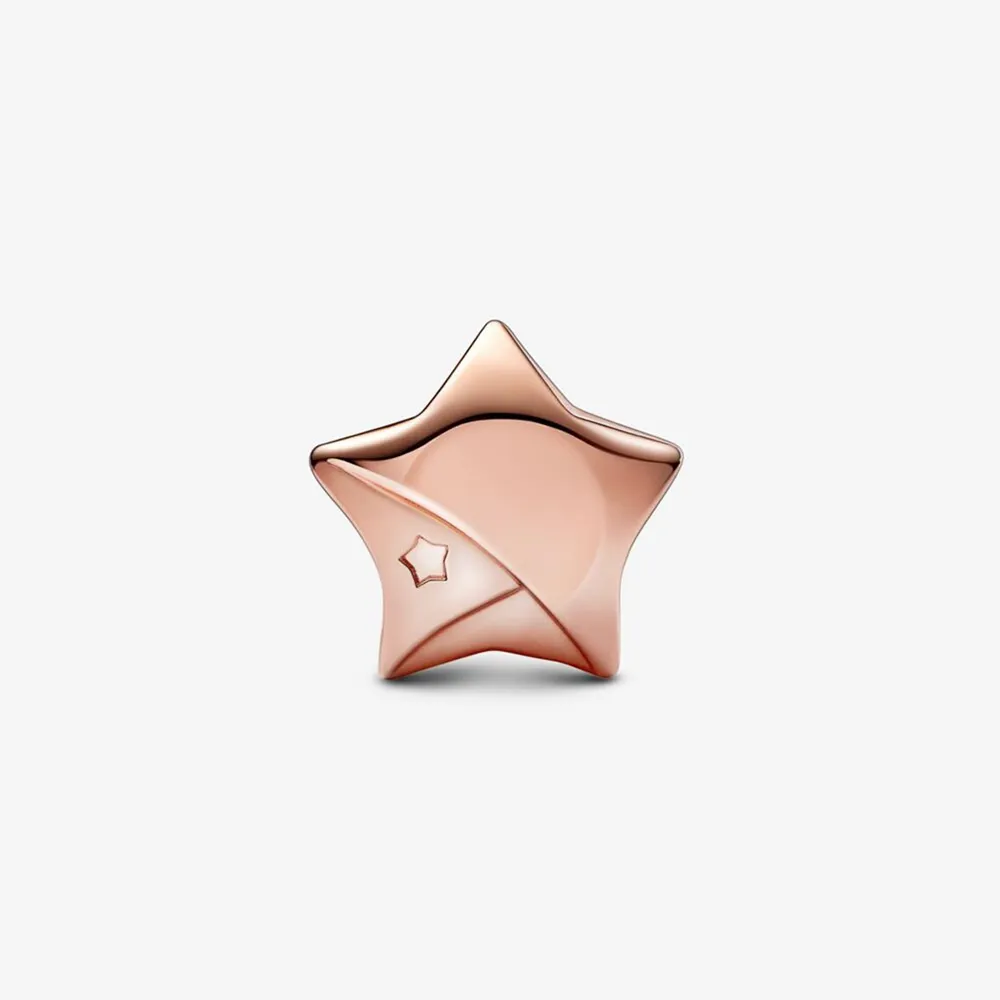 pandora rose gold charm norocoasă stea 782484c01