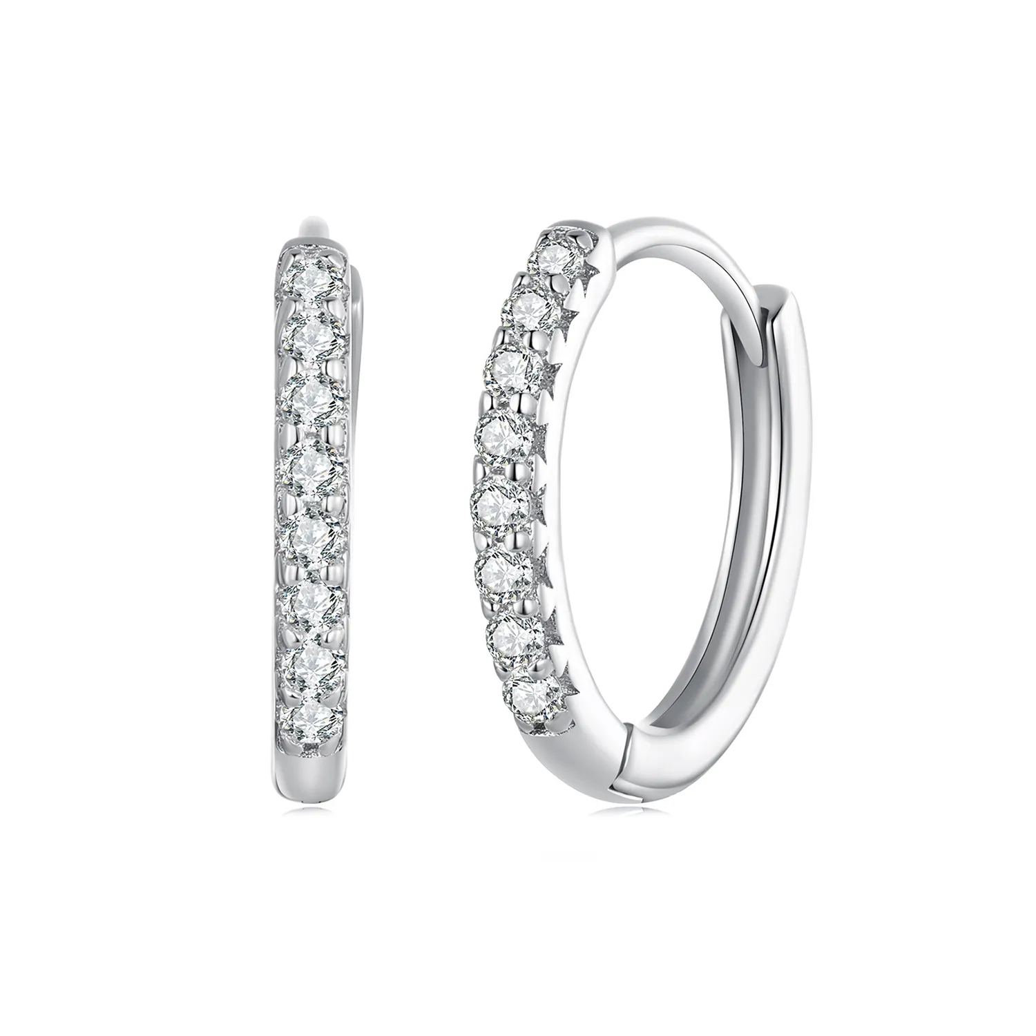 cercei pandora style fine cu moissanite mse022