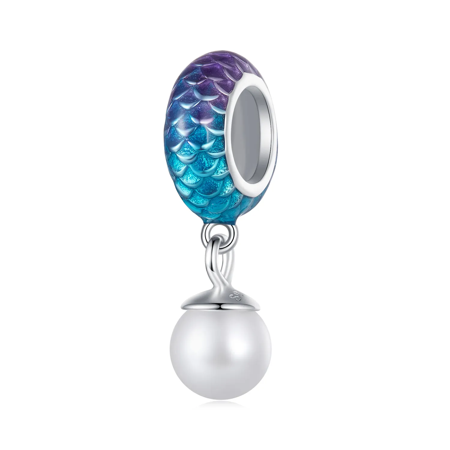 pandora stil scuturi de pește spacer charm bsc875