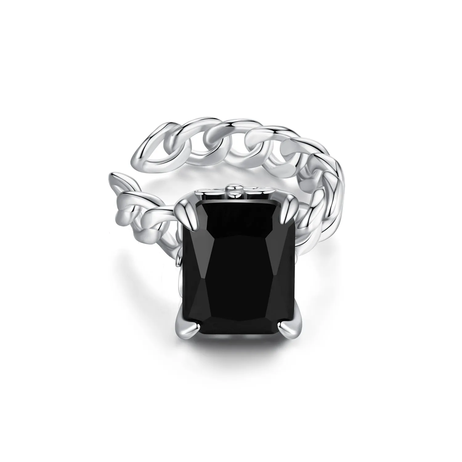 stilul pandora clips pentru ureche din zirconiu negru bse847