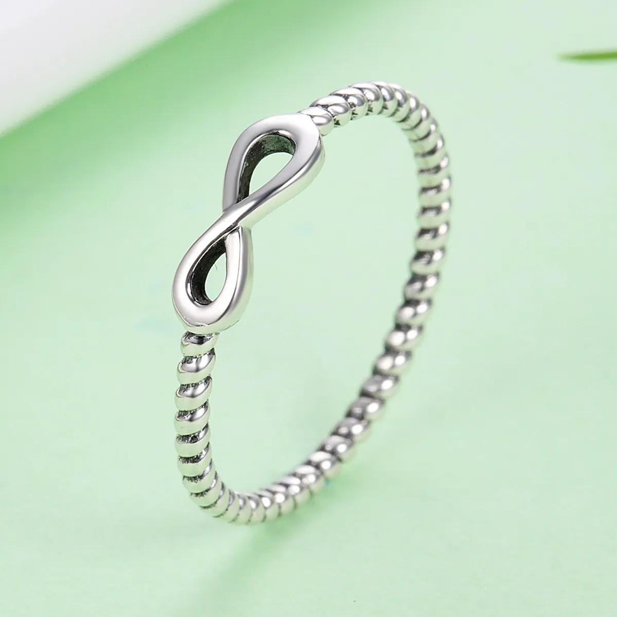 Inel Pandora de argint în stil infinit - SCR094