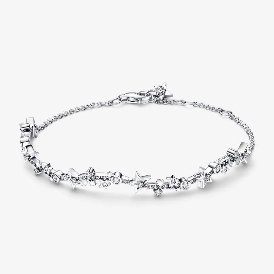 brățară pandora milky way din argint sterlin cu zirconiu cubic clar 592425c01