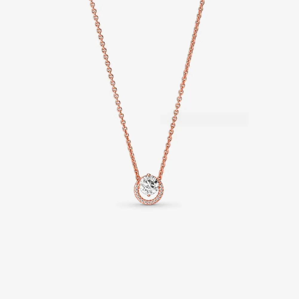 colier cu pandantiv pandora sparkling round halo 361174c02 45