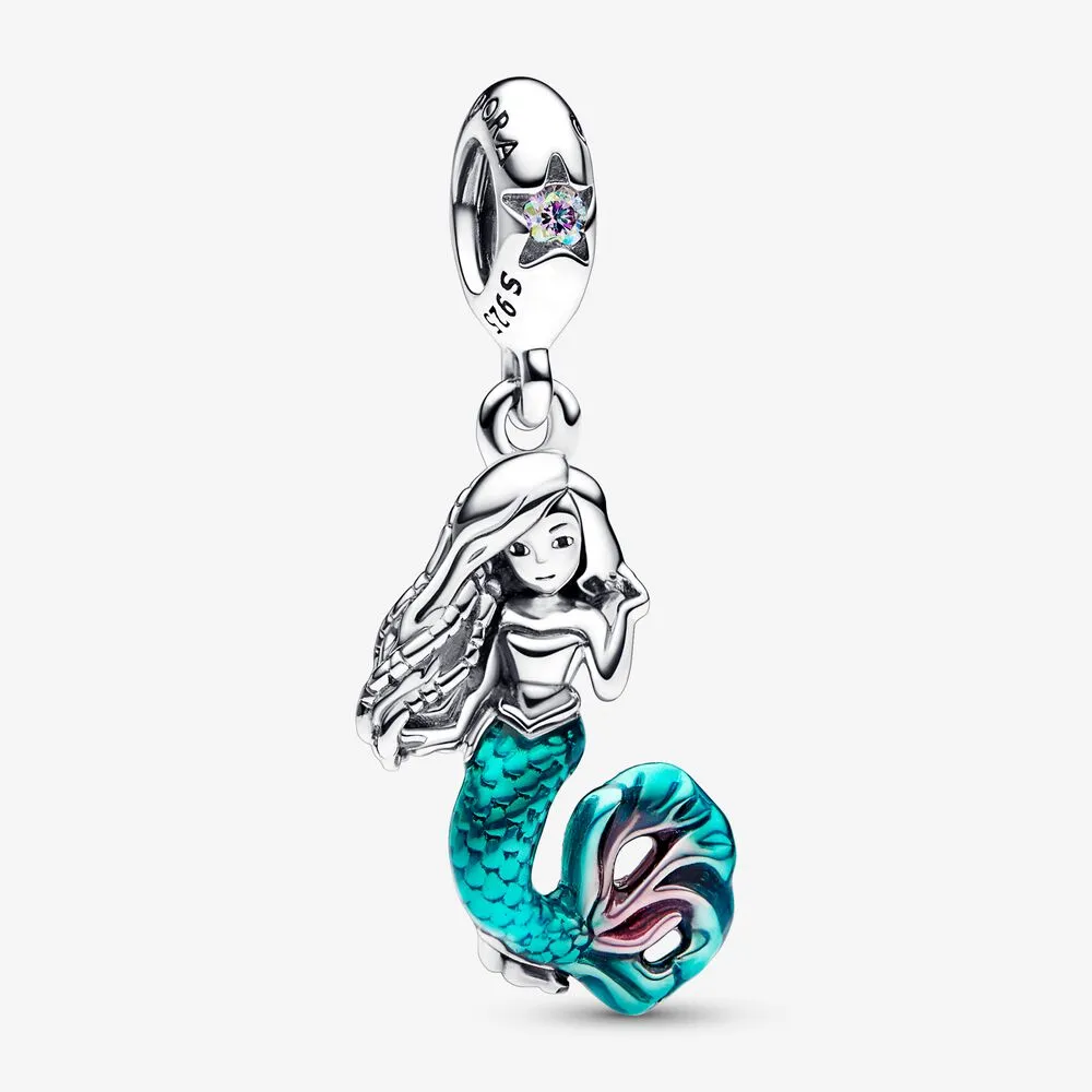 pandora disney mica sirena ariel pendul pandantiv 792695c01