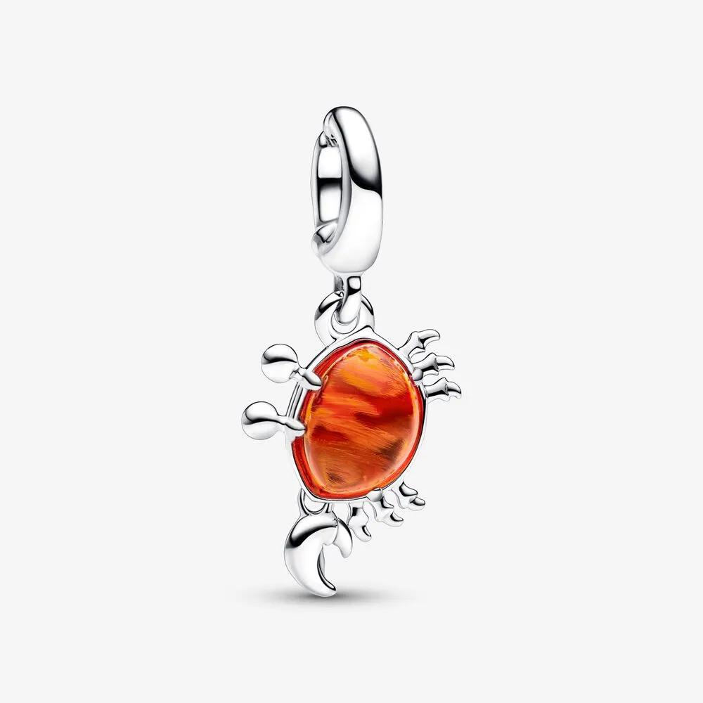 pandora disney mica sirenă sebastian crab dangle charm 792694c01
